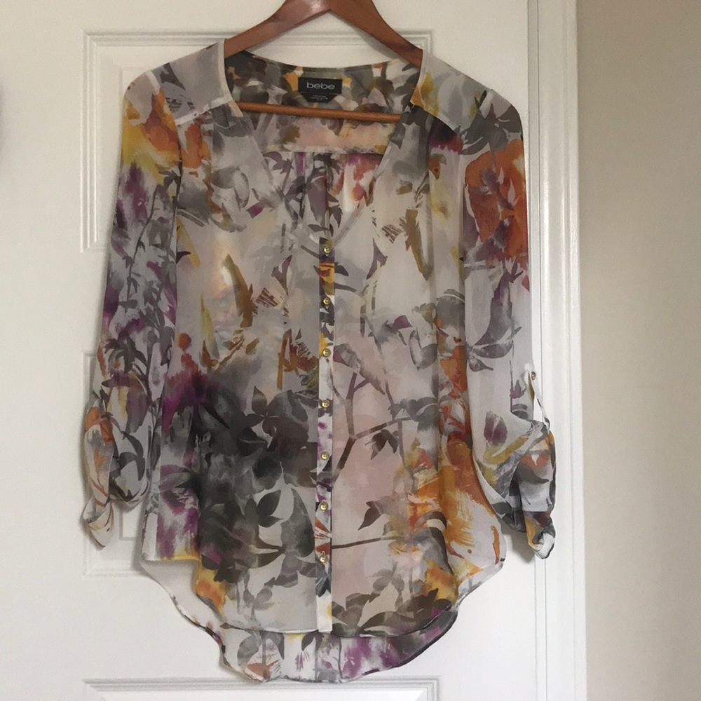 Bebe Blouse, Sz XS